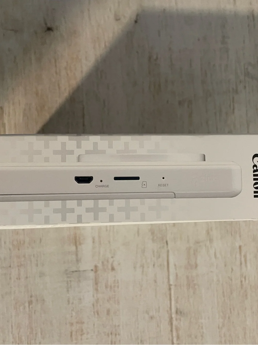 Canon Ivy CLIQ+ Instant Printer — White and Gray Packaging